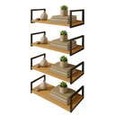 Ver imagem 2 de 4 Prateleiras Industriais Mdf 30x60cm Quarto Banheiro