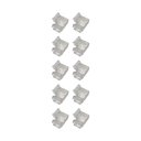 Ver imagem 1 de Kit 10 Emendas Conector Astraled em L para Fita de Led 10mm Em-036