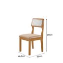 Ver imagem 5 de Kit 4 Cadeiras para Sala de Jantar Ágata