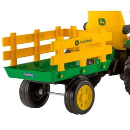 Trator Eletrico Infantil Peg-pérego John Deere Ground Force 12v Verde e Amarelo U - 5