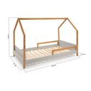 Ver imagem 3 de Cama Montessori Moana 140x95x205 Cm