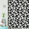 Papel de Parede Infantil Pandas Preto e Branco-60x300cm - 3