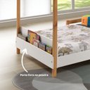 Ver imagem 5 de Cama Montessori Moana 140x95x205 Cm