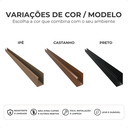 Ver mais imagens de Kit 6 Barra Perfil de Acabamento para Painel Ripado 2m