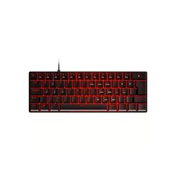 TECLADO MECANICO 60% ZOT OUTEMU RED HOTSWAP LED VERMELHO - PZOHRDV (SR) PCYES - 1