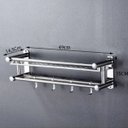 Ver imagem 4 de Organizador Cozinha Banheiro Casa Aço Inox Multiuso Porta Tempero Condimentos Shampoo Sabonete Utens