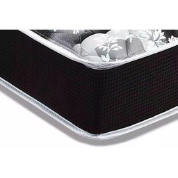Cama Box King: Colchão Espuma D45 Luckspuma Gran Luck + Base CRC Suede Black(193x203) - 4