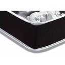 Ver imagem 4 de Cama Box King: Colchão Espuma D45 Luckspuma Gran Luck + Base CRC Suede Black(193x203)