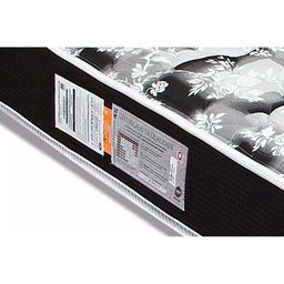 Cama Box King: Colchão Espuma D45 Luckspuma Gran Luck + Base CRC Suede Black(193x203) - 3