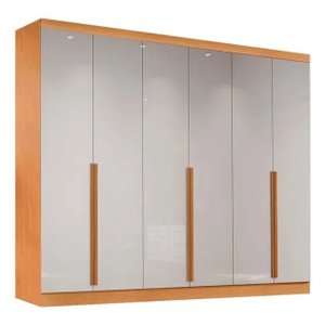 Guarda Roupa Alvorada Casal 6 Portas 6 Gavetas Bianchi