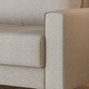 Ver imagem 6 de Sofá 3 Lugares com Pés Metálicos 180cm Paradiso Bege