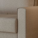 Ver imagem 6 de Sofá 3 Lugares com Pés Metálicos 180cm Paradiso Bege