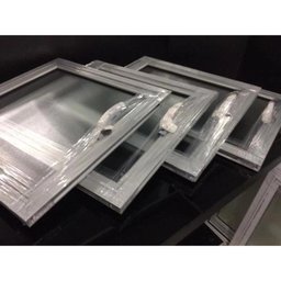 Esquadria de Alumínio Suprema Imperial 30x30x3cm Vidro Fosco - 3