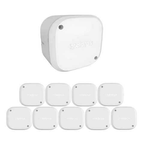Kit 10 Caixas Proteção Externa p/ Cftv Vbox 1100 Intelbras C