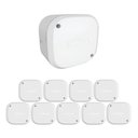 Ver imagem 1 de Kit 10 Caixas Proteção Externa p/ Cftv Vbox 1100 Intelbras C