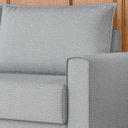 Ver imagem 6 de Sofá 3 Lugares com Pés Metálicos 220cm Paradiso Cinza
