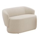 Ver imagem 5 de Namoradeira Decorativa Orgânica Living Mavi Bouclê Bege - Desk Design