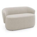 Ver imagem 1 de Namoradeira Decorativa Orgânica Living Mavi Bouclê Bege - Desk Design