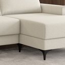 Ver imagem 7 de Sofá para Sala de Estar 3 Lugares Moderno Premium Branco