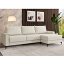 Ver imagem 1 de Sofá para Sala de Estar 3 Lugares Moderno Premium Branco