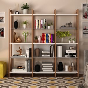 Estante para Livros Haia 1,85x1,9m Yescasa