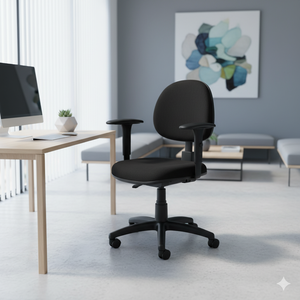 Cadeira Ergonômica Executiva Nr17 Back System Escritório Preta
