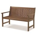 Ver imagem 1 de Banco 2 Lugares Madeira Maciça com Encosto 120cm Primavera 