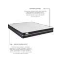 Ver imagem 3 de Colchão King Size  Mola Superlastic Bogotá 22x193x203cm
