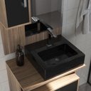 Ver imagem 4 de Conjunto Gabinete de Banheiro com Cuba e Espelheira LED Eleganza 