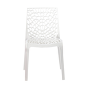 Ver imagem 3 de Cadeira Vazada em Polipropileno Gruvyer Espresso Móveis