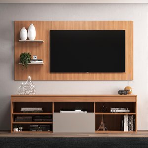 Rack com Painel para TV até 55 Polegadas 1 Porta Dakota Yescasa