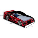 Ver imagem 3 de Cama Infantil com Proteção Lateral Carro Speed 