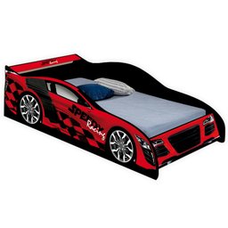 Cama Infantil com Proteção Lateral Carro Speed - 2 Cama Infantil com Proteção Lateral Carro Speed - 2