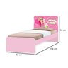 Cama Infantil Adesivada Moranguinho J&A Móveis - 3