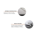 Ver imagem 5 de Colchão Solteiro CabeCasa MadeiraOriginals Ethos Espuma Viscoelástica 88x188x22