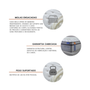 Ver mais imagens de Colchão Queen com Molas Comfort 32x158x198cm CabeCasa MadeiraOriginals