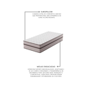 Ver imagem 5 de Colchão Solteiro Auxiliar Molas Ensacadas 78x188x26 Sonhare Montreal