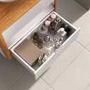 Ver imagem 3 de Conjunto para Banheiro Santorini com Cuba e Espelheira Canto Curvo