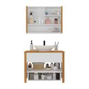 Ver imagem 7 de Conjunto para Banheiro Santorini com Cuba e Espelheira Canto Curvo