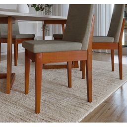 Conjunto Sala de Jantar 6 Lugares 160x90cm A102  - 5