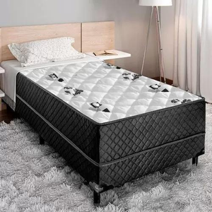 Cama Box Solteiro Conjugada Ortopédica