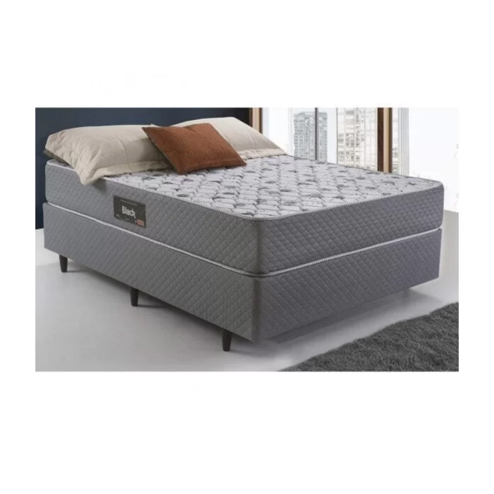 Colchão Casal D45 Ult Black 138x188x25 Menor preço em Colchão Casal D45 Ult Black 138x188x25
