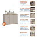 Ver imagem 5 de Gabinete de Banheiro com Cuba Galway 76cm