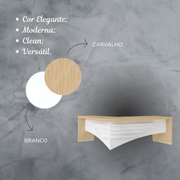 Mesa para Escritório em L Diretor em Tamburato  - 14