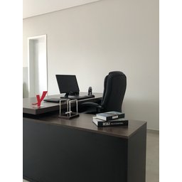 Mesa para Escritório em L com Caixa de Tomada Tamburato Estação Diretoria  - 10