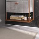 Ver imagem 5 de Gabinete Suspenso com Cuba e Espelheira 60cm Olivia Espresso Móveis