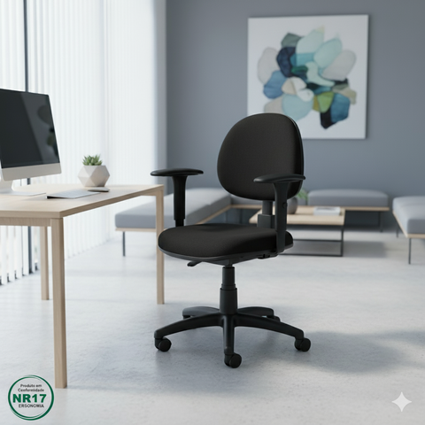 Cadeira Ergonômica Executiva Nr-17 Back System Escritório