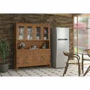 Ver imagem 1 de Arca e Oratório 8 Portas e 4 Gavetas - Madeira Maciça