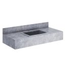 Ver imagem 4 de Bancada em Porcelanato para Banheiro Completa Alto Padrão 100cm Com Cuba Esculpida