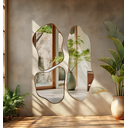 Ver imagem 1 de Conjunto Espelho de Parede Organico Slim